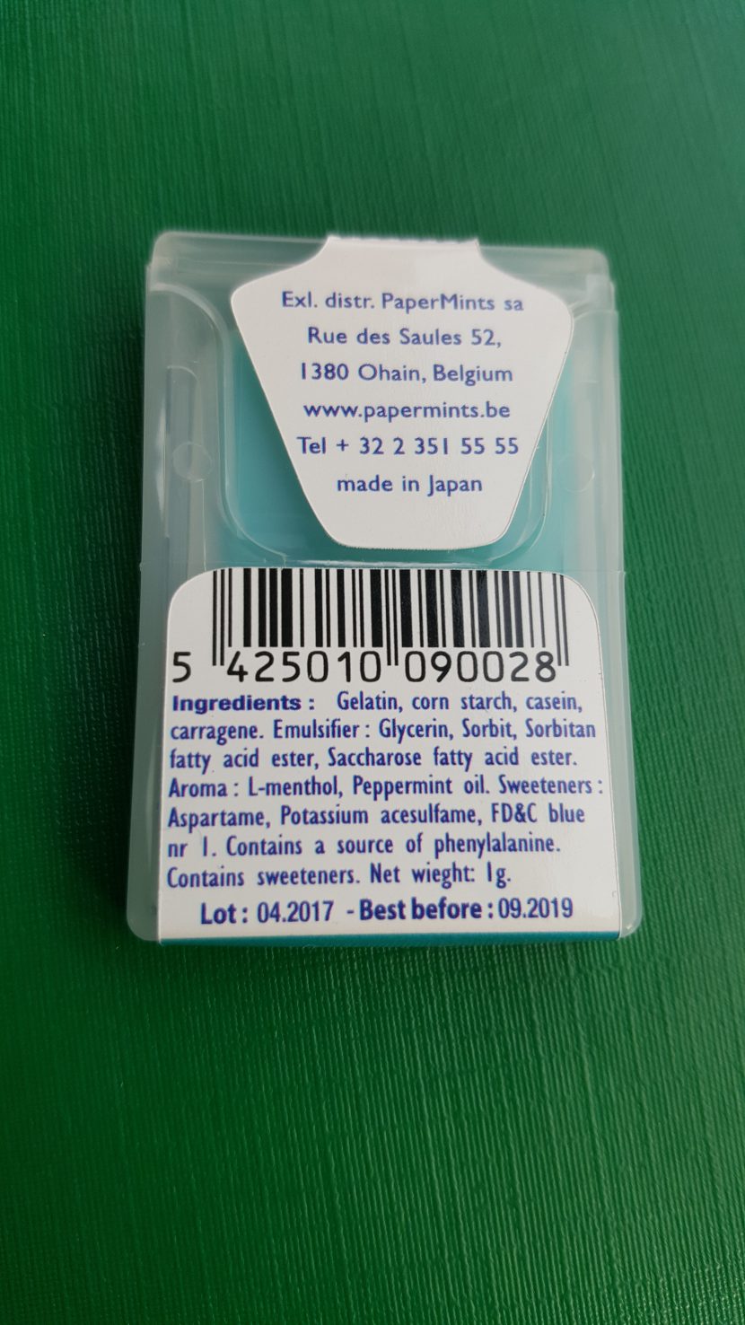 PaperMints fresh breath strips mint - Waistaway