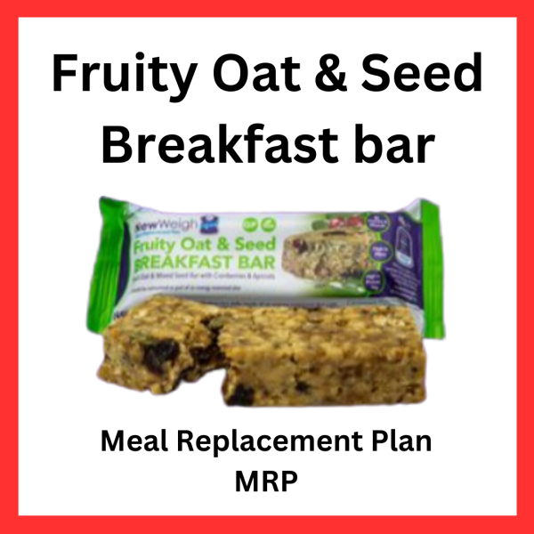 NewWeigh Fruity Oat & Seed Breakfast bar