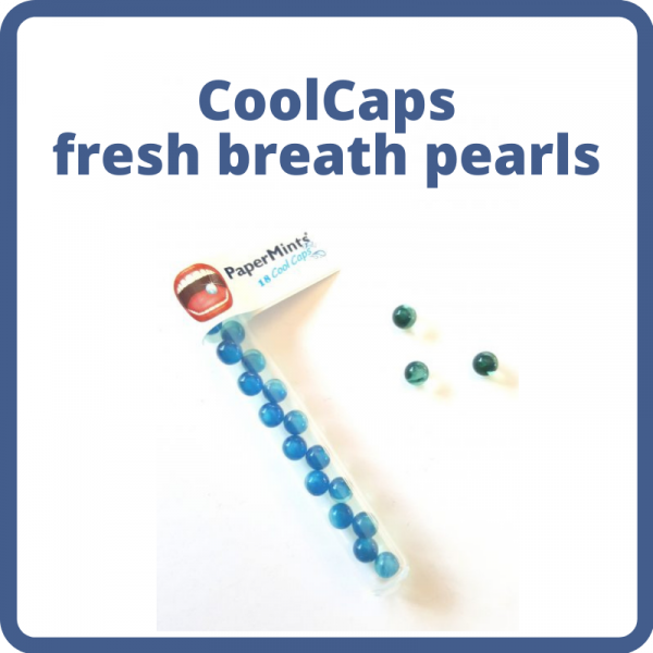 CoolCaps fresh breath pearls mint