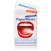 Papermints spray white background